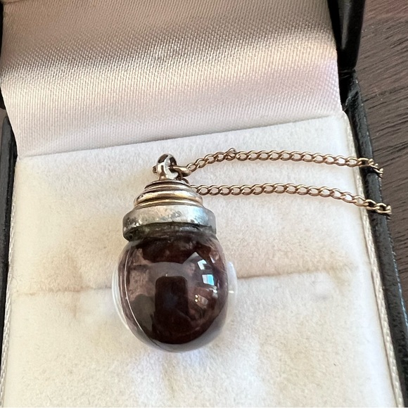 Vintage CACO 1/20 12K gold floating pendant necklace - Picture 2 of 6